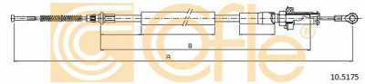 COFLE 105175 -  Трос, стояночная тормозная система