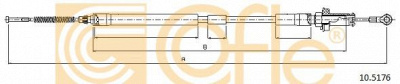 COFLE 105176 -  Трос, стояночная тормозная система