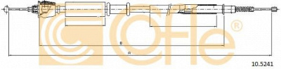 COFLE 105241 -  Трос, стояночная тормозная система