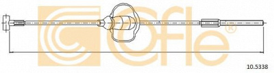 COFLE 105338 -  Трос, стояночная тормозная система