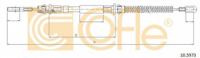 COFLE 105973 -  Трос, стояночная тормозная система