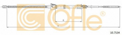 COFLE 107134 -  Трос, стояночная тормозная система