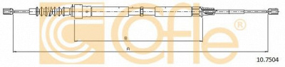 COFLE 107504 -  Трос, стояночная тормозная система