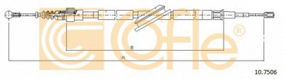 COFLE 107506 -  Трос, стояночная тормозная система