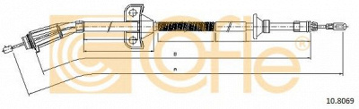 COFLE 108069 -  Трос, стояночная тормозная система