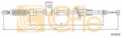 COFLE 108222 -  Трос, стояночная тормозная система