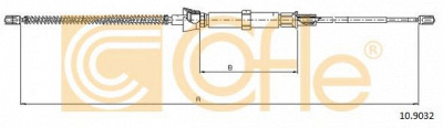 COFLE 109032 -  Трос, стояночная тормозная система