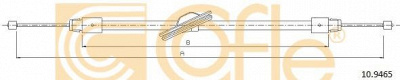 COFLE 109465 -  Трос, стояночная тормозная система