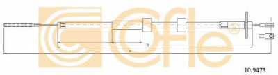 COFLE 109473 -  Трос, стояночная тормозная система