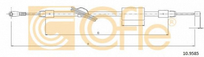 COFLE 109585 -  Трос, стояночная тормозная система