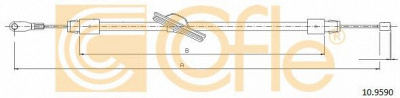 COFLE 109590 -  Трос, стояночная тормозная система
