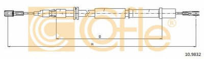 COFLE 109832 -  Трос, стояночная тормозная система