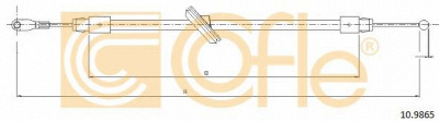 COFLE 109865 -  Трос, стояночная тормозная система