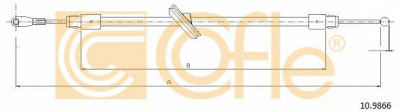 COFLE 109866 -  Трос, стояночная тормозная система