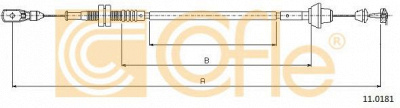 COFLE 110181 -  Тросик газа