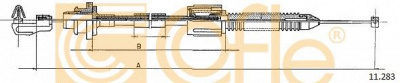 COFLE 110283 - Тросик газа