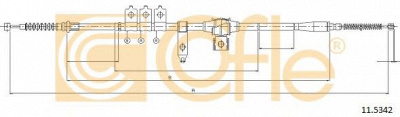 COFLE 115342 -  Трос, стояночная тормозная система