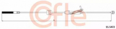 COFLE 115472 -  Трос, стояночная тормозная система