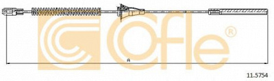 COFLE 115754 -  Трос, стояночная тормозная система
