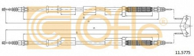 COFLE 115775 -  Трос, стояночная тормозная система