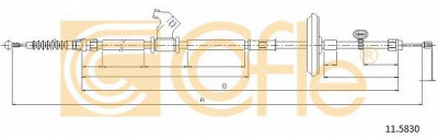COFLE 115830 -  Трос, стояночная тормозная система