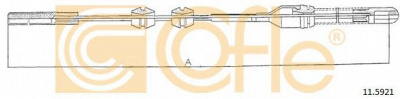 COFLE 115921 -  Трос, стояночная тормозная система
