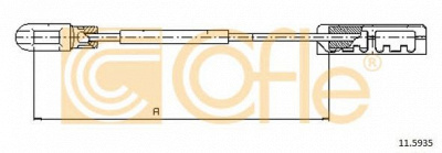 COFLE 115935 -  Трос, стояночная тормозная система