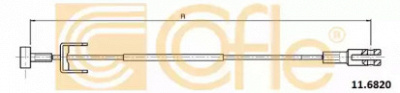 COFLE 116820 -  Трос, стояночная тормозная система
