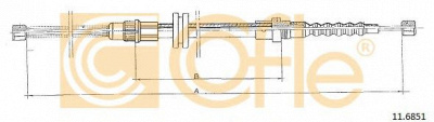 COFLE 116851 -  Трос, стояночная тормозная система