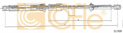 COFLE 11926 -  Тросик газа