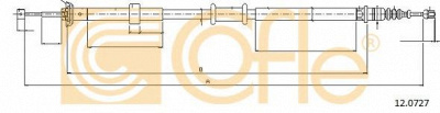 COFLE 120727 -  Трос, стояночная тормозная система