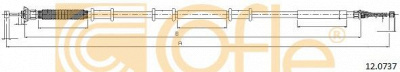 COFLE 120737 -  Трос, стояночная тормозная система