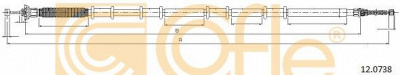 COFLE 120738 -  Трос, стояночная тормозная система