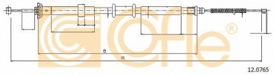 COFLE 120765 -  Трос, стояночная тормозная система