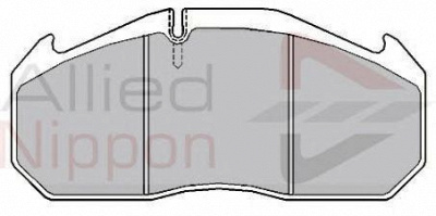 COMLINE acv014kpx -  Комплект тормозных колодок, дисковый тормоз