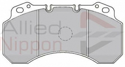 COMLINE acv033kpx -  Комплект тормозных колодок, дисковый тормоз
