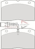 COMLINE adb1437 -  Комплект тормозных колодок, дисковый тормоз