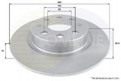 COMLINE adc1818 -  Тормозной диск