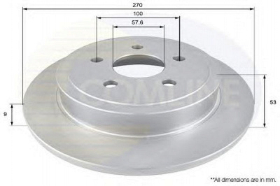COMLINE adc2308 -  Тормозной диск