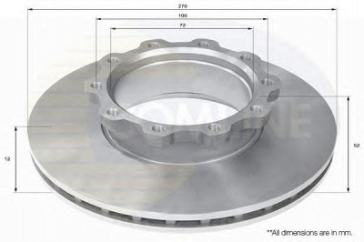 COMLINE adc2328 -  Тормозной диск