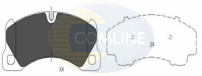 COMLINE cbp06039 -  Комплект тормозных колодок, дисковый тормоз