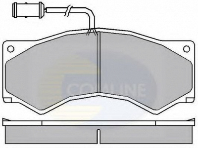 COMLINE cbp9003 -  Комплект тормозных колодок, дисковый тормоз