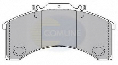 COMLINE cbp9017 -  Комплект тормозных колодок, дисковый тормоз