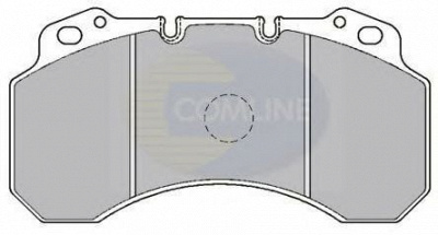COMLINE cbp9033 -  Комплект тормозных колодок, дисковый тормоз