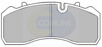 COMLINE cbp9043k -  Комплект тормозных колодок, дисковый тормоз