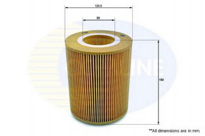 COMLINE eaf070 -  Воздушный фильтр