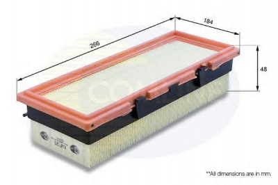 COMLINE eaf125 -  Воздушный фильтр