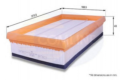 COMLINE eaf649 -  Воздушный фильтр