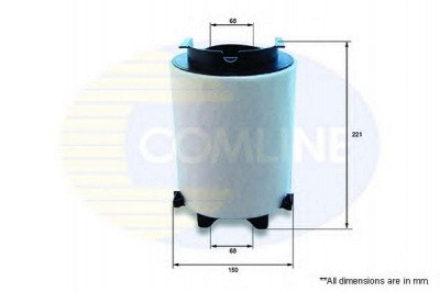 COMLINE eaf713 -  Воздушный фильтр