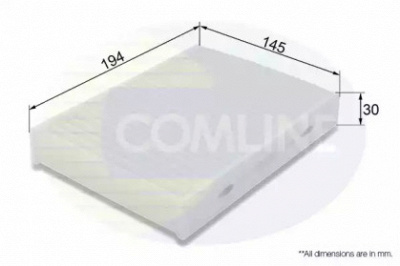 COMLINE ekf404 -  Фильтр воздуха в салоне